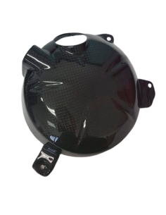 CARBON 2 RACE Protector / Tapa Embrague Carbono KAWASAKI ZX-6R 2009-2019