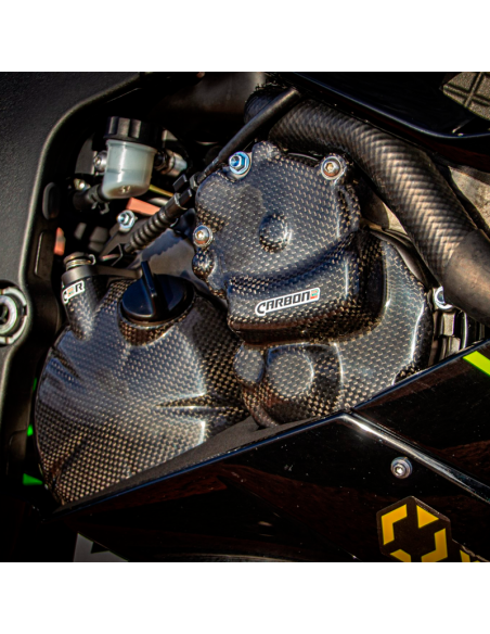 Protectores / Tapas Motor Carbono CARBON 2 RACE KAWASAKI ZX-6R 2009-2022