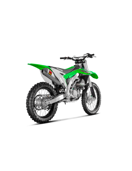 ESCAPE COMPLETO TITANIO AKRAPOVIC KAWASAKI KX 450 F 2016-2018
