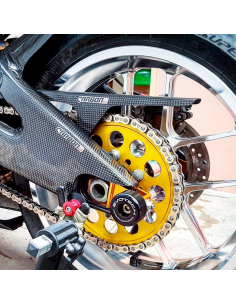 CARBON 2 RACE Protector Cadena Carbono YAMAHA YZF-R6 2006-2021 2