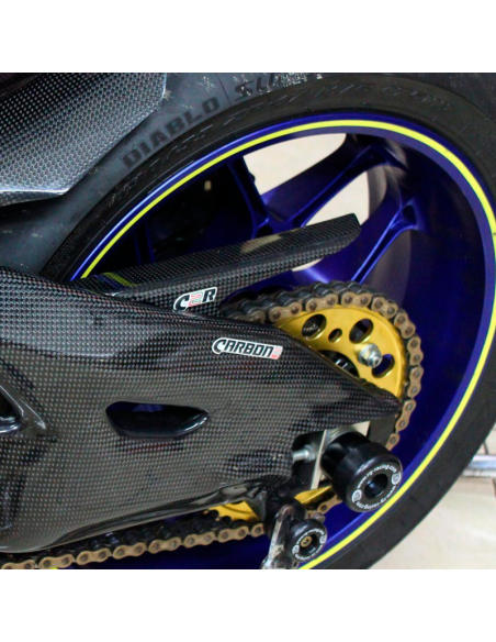 CARBON 2 RACE Protector Cadena Carbono YAMAHA YZF-R1 2015-2022