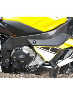 CARBON 2 RACE Protectores de Chasis Carbono YAMAHA YZF-R1 2015-2022 2