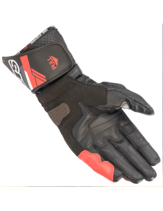 GUANTES ALPINESTARS SP-8 V3 BLACK / WHITE / BRIGHT RED 2