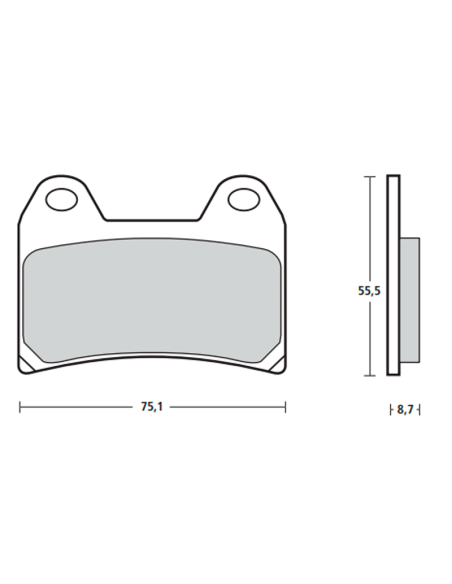 copy of Bremsbeläge BREMBO SC 07BB37SC