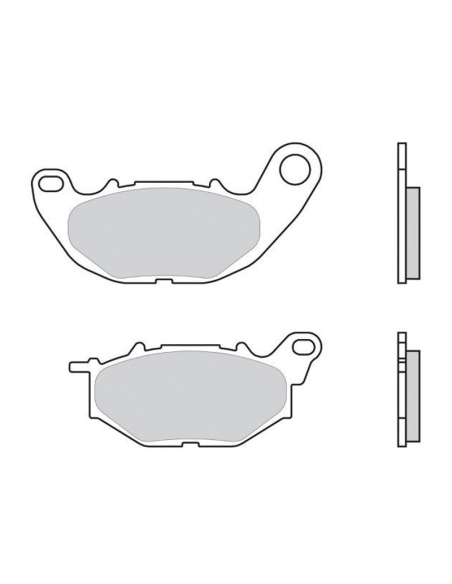 BREMBO Pastillas de freno Z04 YAMAHA YZF-R3 / MT-03. M068Z04 107A48606