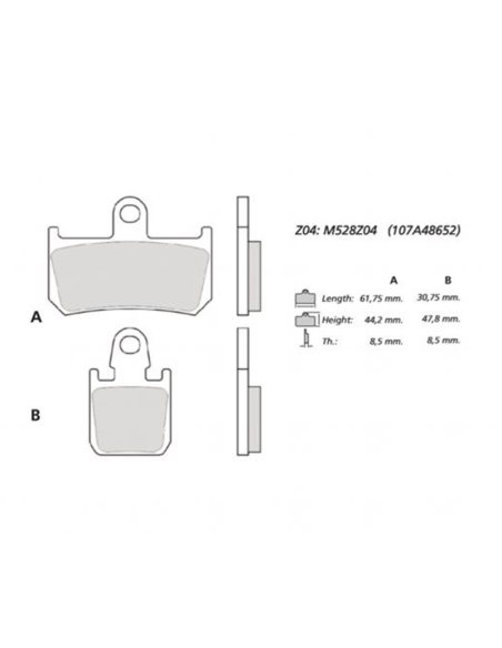 copy of Bremsbeläge BREMBO SC 07BB37SC