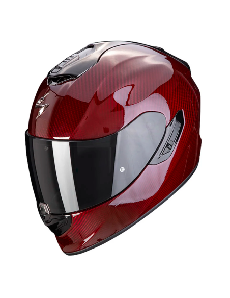 CASCO SCORPION EXO-1400 CARBON AIR SOLID RED