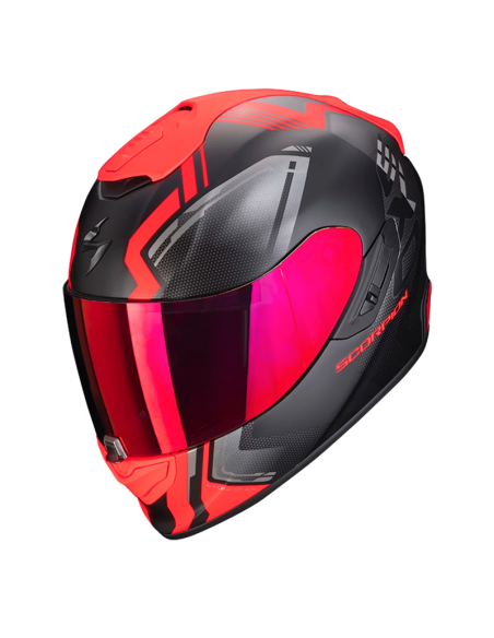 copy of HELM SCORPION EXO-1400 LUFT ATTUNE MATT SCHWARZ / ROT