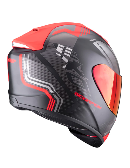 copy of HELM SCORPION EXO-1400 LUFT ATTUNE MATT SCHWARZ / ROT