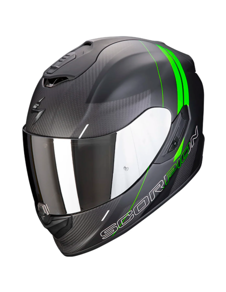 CASCO SCORPION EXO-1400 CARBON AIR DRIK BLACK / GREEN
