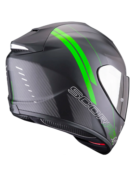 CASCO SCORPION EXO-1400 CARBON AIR DRIK BLACK / GREEN