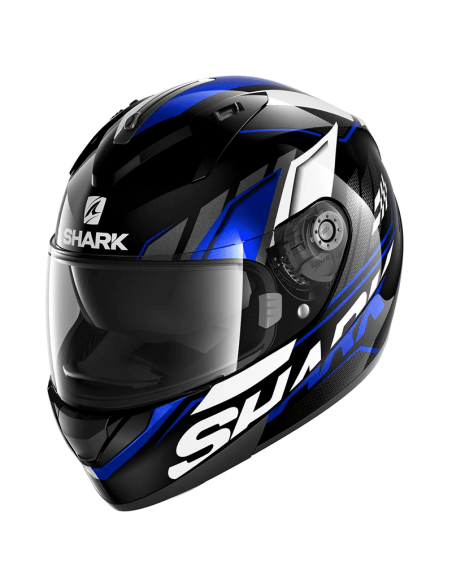 CASCO SHARK RIDILL 1.2 PHAZ BLACK / BLUE / WHITE