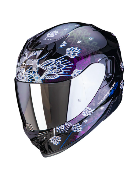 CASCO SCORPION EXO-520 AIR TINA BLACK / CHAMELEON