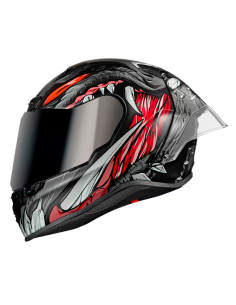 CASCO NEXX X.R3R ZORGA BLACK / RED MATT 2
