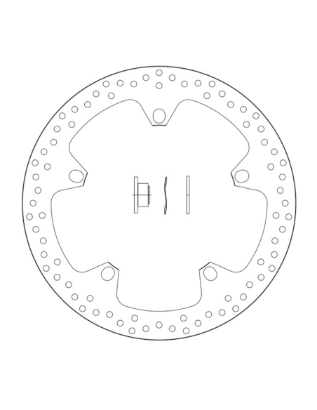 Brembo 168B407D7 Disco de freno Serie ORO. Precio por disco