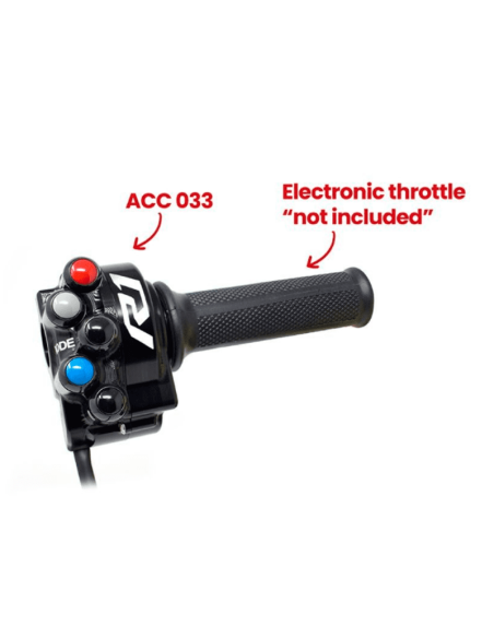 JETPRIME PIÑA DERECHA PARA ACELERADOR Con Mandos Integrados YAMAHA YZF-R1 2020-2022 REF JP ACC 033