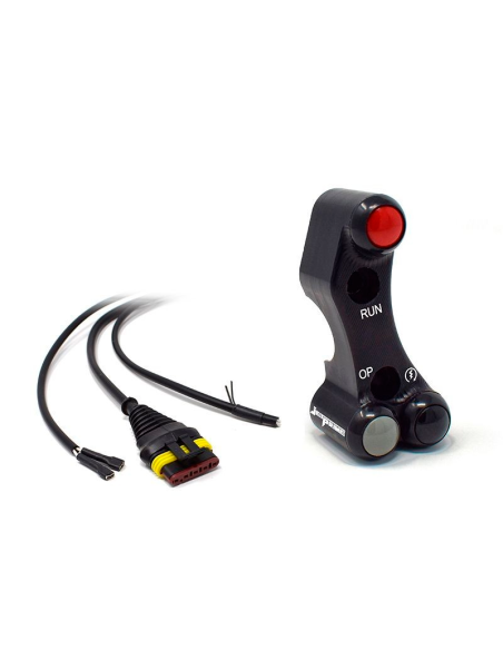 copy of MANDOS JETPRIME TITANIUM TWIST GRIP APRILIA DORSODURO 900 2017-2018