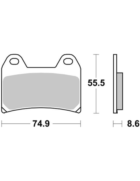 copy of Bremsbeläge BREMBO SC 07BB37SC