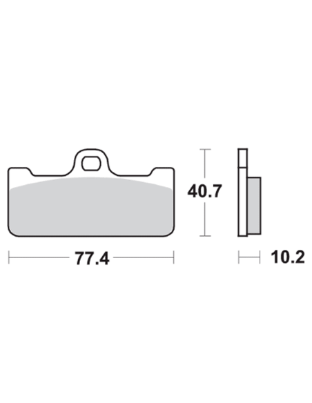 Pastillas de freno SBS P711-DC DUAL CARBON