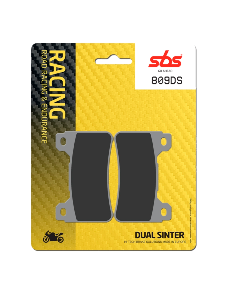 SBS Pastillas de freno P809-DS DUAL SINTER