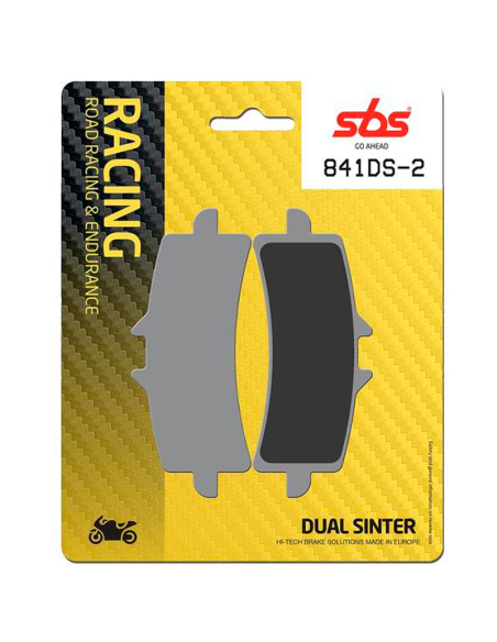 SBS Pastillas de freno P841-DS2 DUAL SINTER