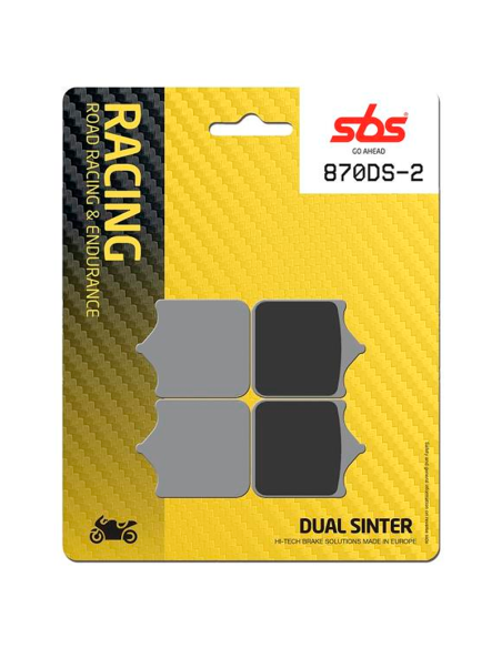 SBS Pastillas de freno P870-DS2 DUAL SINTER