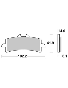 SBS Pastillas de freno P901-DS2 DUAL SINTER 2