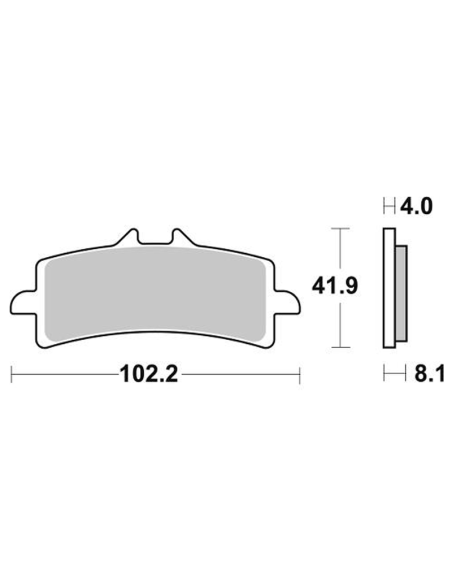 SBS Pastillas de freno P901-DS2 DUAL SINTER