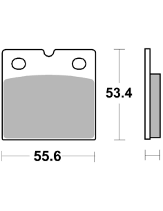 Pastillas de freno SBS P506-DS2 DUAL SINTER 2