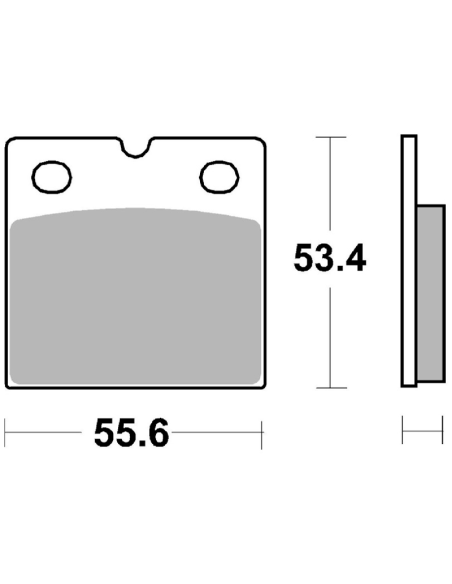 SBS Pastillas de freno P506-DS2 DUAL SINTER