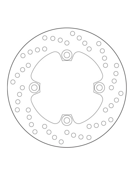 Brembo Gold Series Hinterradbremsscheibe 68B40747 KAWASAKI