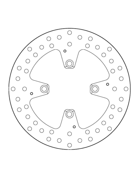Brembo 68B407H1 Disco Trasero ORO DUCATI. REF 68B407H1