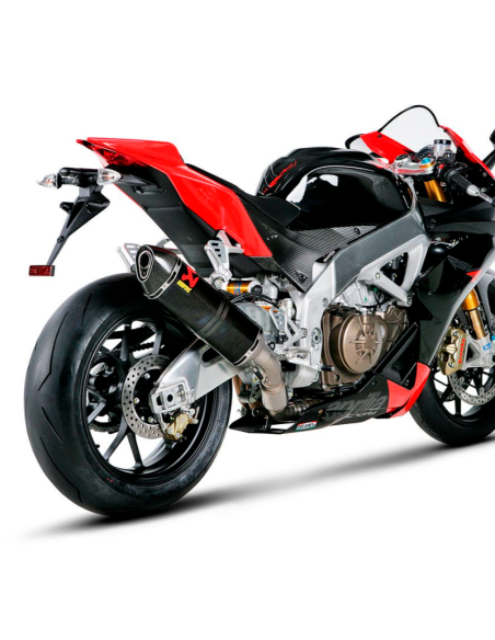 DÄMPFER GLEITEN AUF AKRAPOVIC CARBON APRILIA TUONO V4 R / RSV 4 09-14