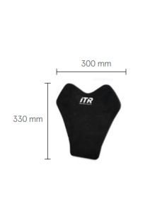 Foam asiento Universal adhesivo 13mm Modelo x1 Negro 2