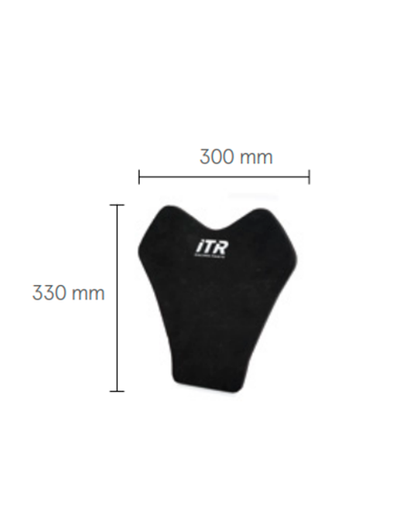 Foam asiento Universal adhesivo 13mm Modelo x1 Negro