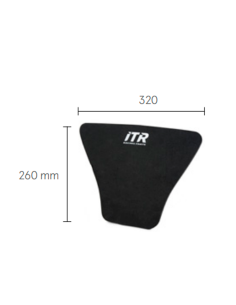 Schaum-Klebesitz Universal 13mm Modell x2 Schwarz 2