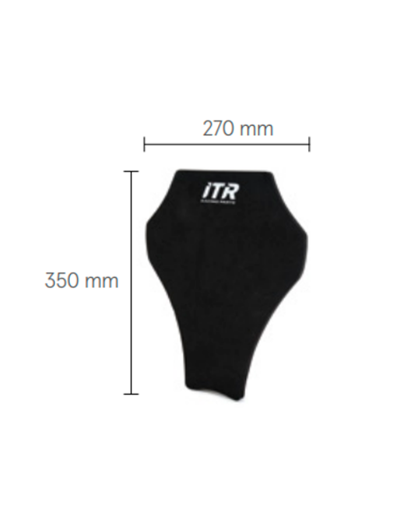 Schaum-Sitz Universal-Klebe-13mm Modell x3 Schwarz