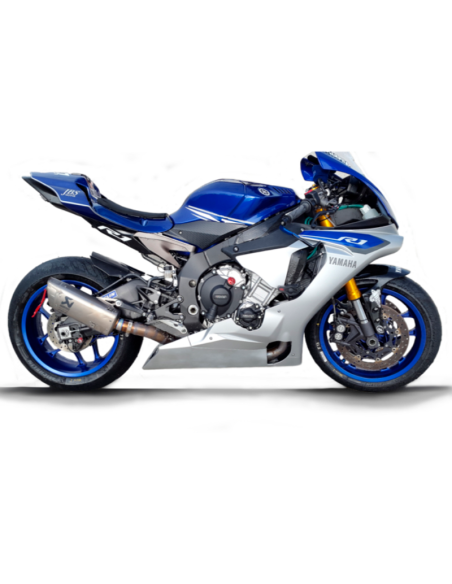 Bugspoiler YAMAHA YZF-R1 2015-2019 MKII ohne Katalysator