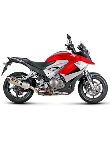 SILENCIADOR HOMOLOGADO AKRAPOVIC TITANIO HONDA CROSSRUNNER VFR 800X 2011-2014