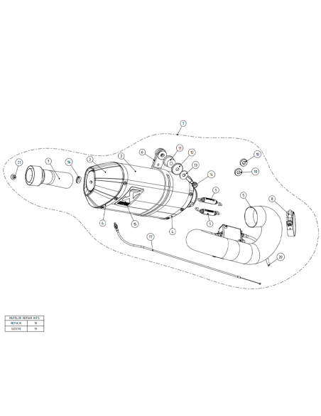 AKRAPOVIC CARBON SCHALLDÄMPFER HONDA CBR 1000 RR 14-15 ZUGELASSEN
