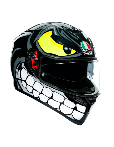 Casco Agv K-3 SV Pinlock Maxvision ANGRY BLACK