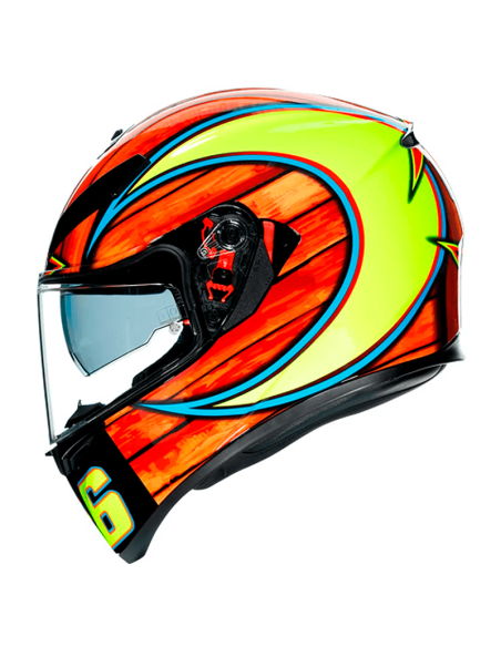 Casco Agv K-3 SV Pinlock Maxvision ROSSI MUGELLO 2004