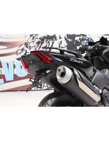 Porta matrícula EVOTECH Yamaha T-MAX '17 en adelante