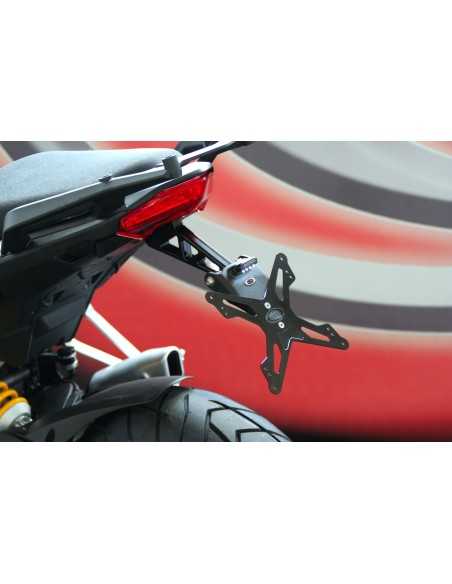 Porta matrícula Ducati Multistrada '10-14 (con maletas)