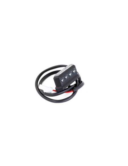Luz de matricula led EVOTECH cableado Ducati/MV Agusta