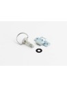 Kit tornillo rapido EVOTECH con anillo M6x17 mm grapa para remachar
