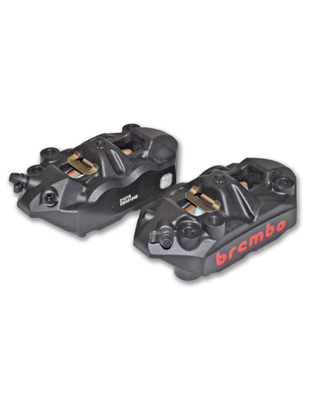 BREMBO Pinzas de Freno BREMBO M4 RACING Monobloque 108MM + Pastillas de Freno