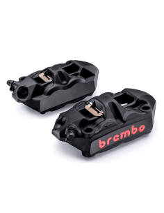 BREMBO Pinzas de Freno Radiales BREMBO M4 RACING Monobloque 100MM + Pastillas de Freno REF 220988550