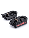BREMBO M4 RACING Monoblock-Radialbremssättel 100 mm + Bremsbeläge