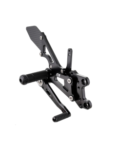 ESTRIBERAS MULTIREGULABLES HONDA CBR 1000 RR 04-07 / 600 RR 03-06 NEGRO
